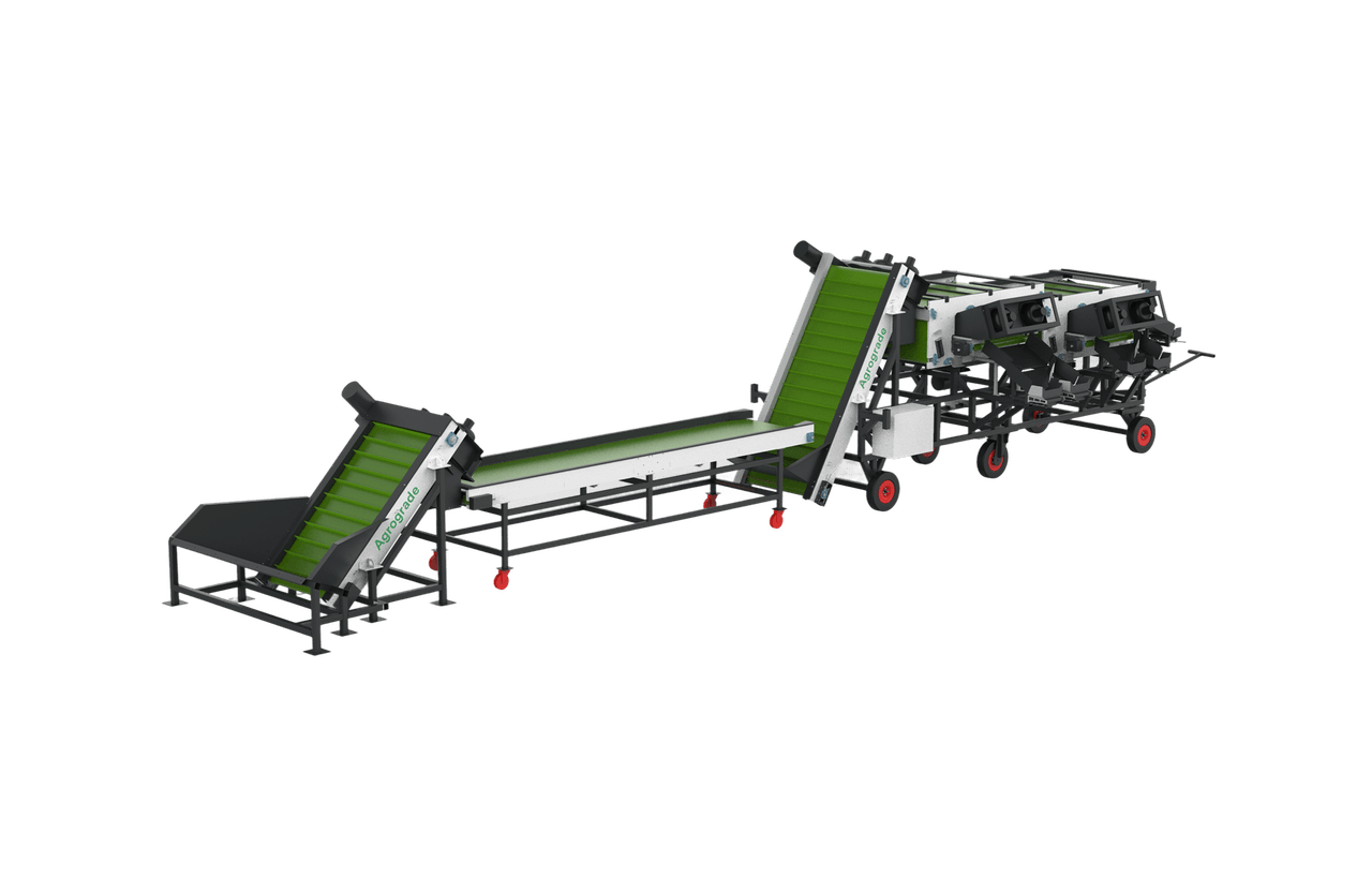 Agrograde GradePlus Pro WaveMotion size grader for onion
